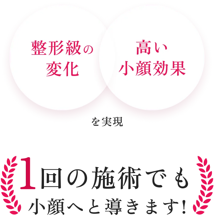 5歳若返る小顔へと導きます!